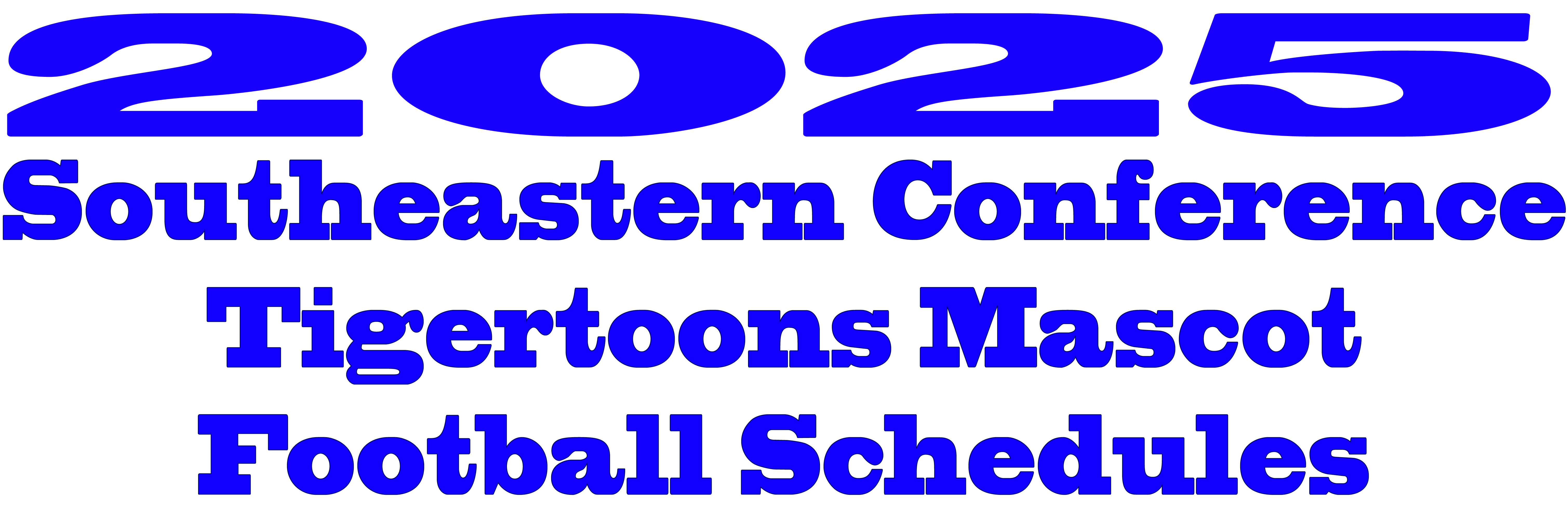 SEC Footbal Schedules